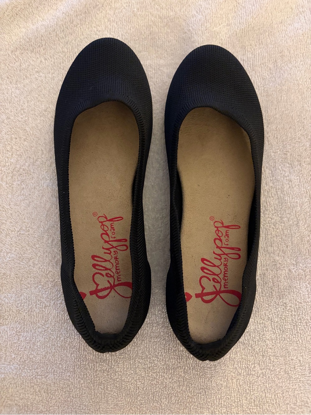 Jellypop Black Women's Ballet Flats